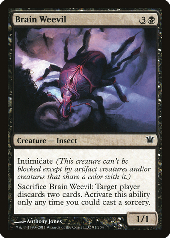{C} Brain Weevil [Innistrad][ISD 091]