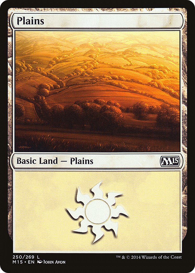 {B}[M15 250] Plains (250) [Magic 2015]