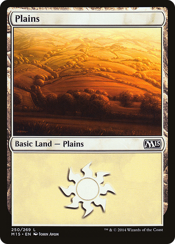 {B}[M15 250] Plains (250) [Magic 2015]