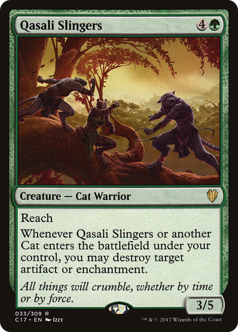 {R} Qasali Slingers [Commander 2017][C17 033]