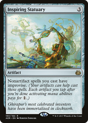 {R} Inspiring Statuary [Aether Revolt][AER 160]