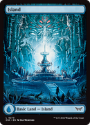 {@B}[DSK 273] Island (273) - Full Art [Duskmourn: House of Horror]
