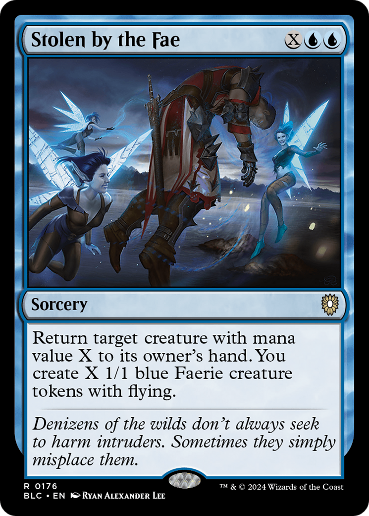 {R} Stolen by the Fae [Bloomburrow Commander][BLC 176]
