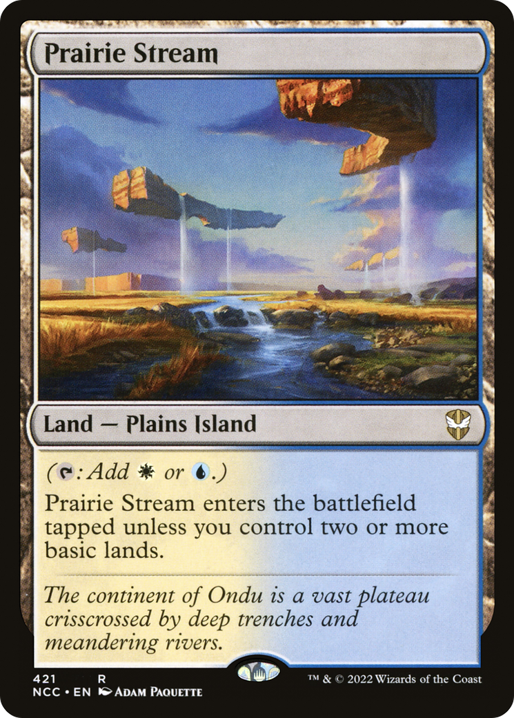 {R} Prairie Stream [Streets of New Capenna Commander][NCC 421]
