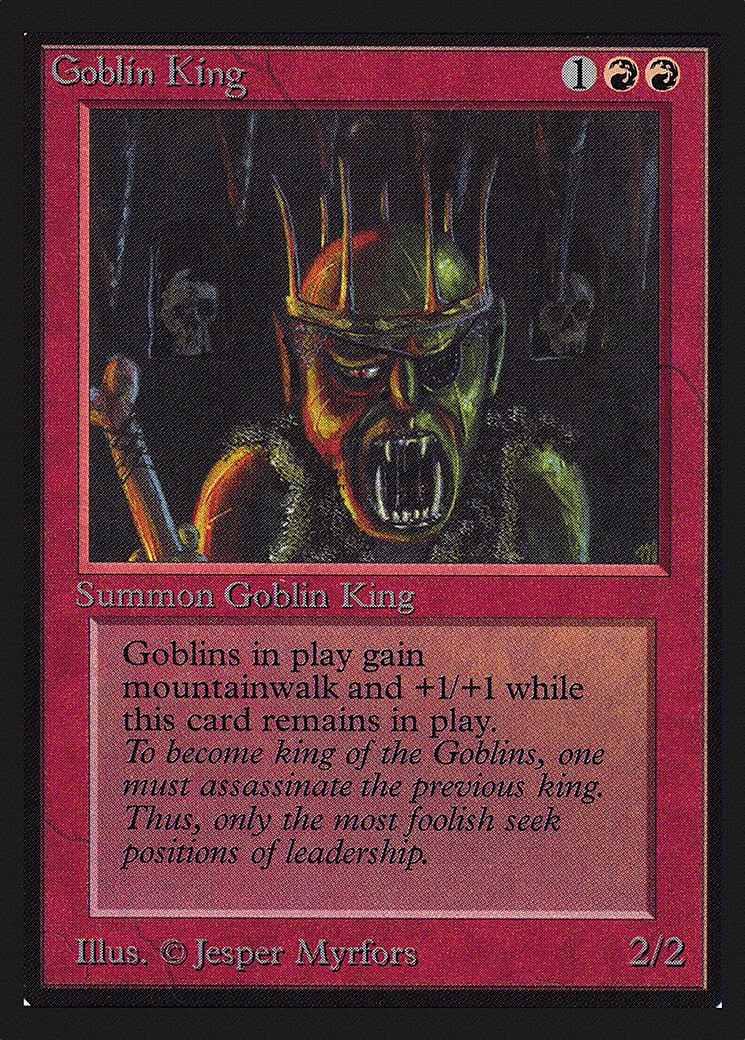 {R} Goblin King [CollectorsÃ¢Â€Â™ Edition][GB CED 155]