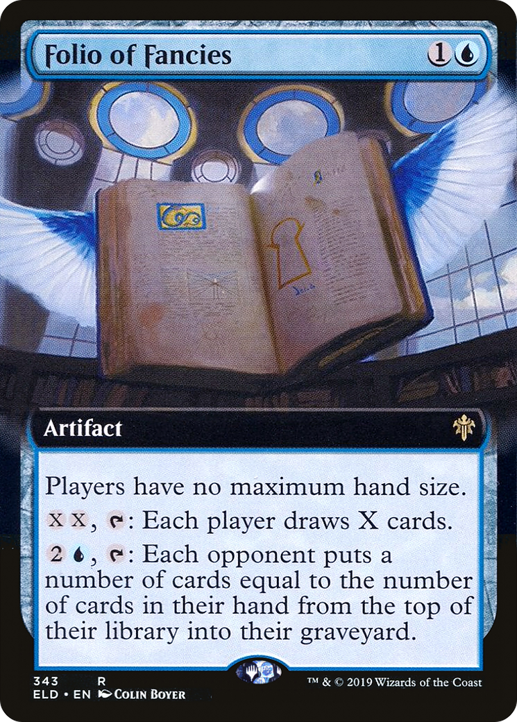 {R} Folio of Fancies (Extended Art) [Throne of Eldraine][ELD 343]