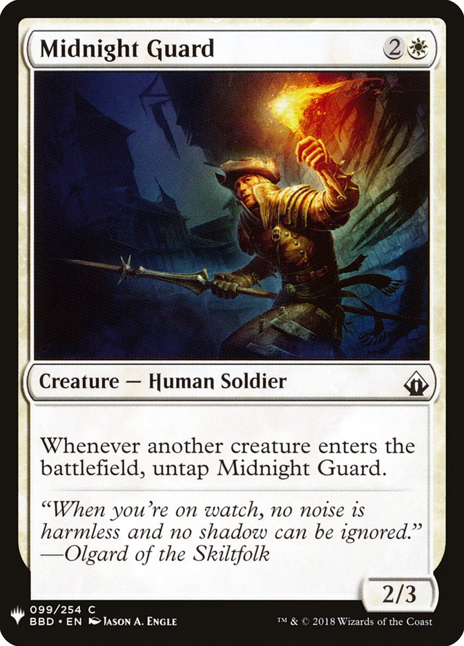 {C} Midnight Guard [Mystery Booster][MB1 BBD 099]