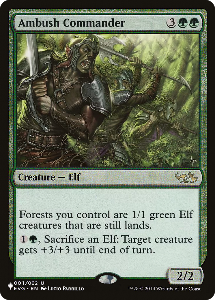 Ambush Commander [The List Reprints]