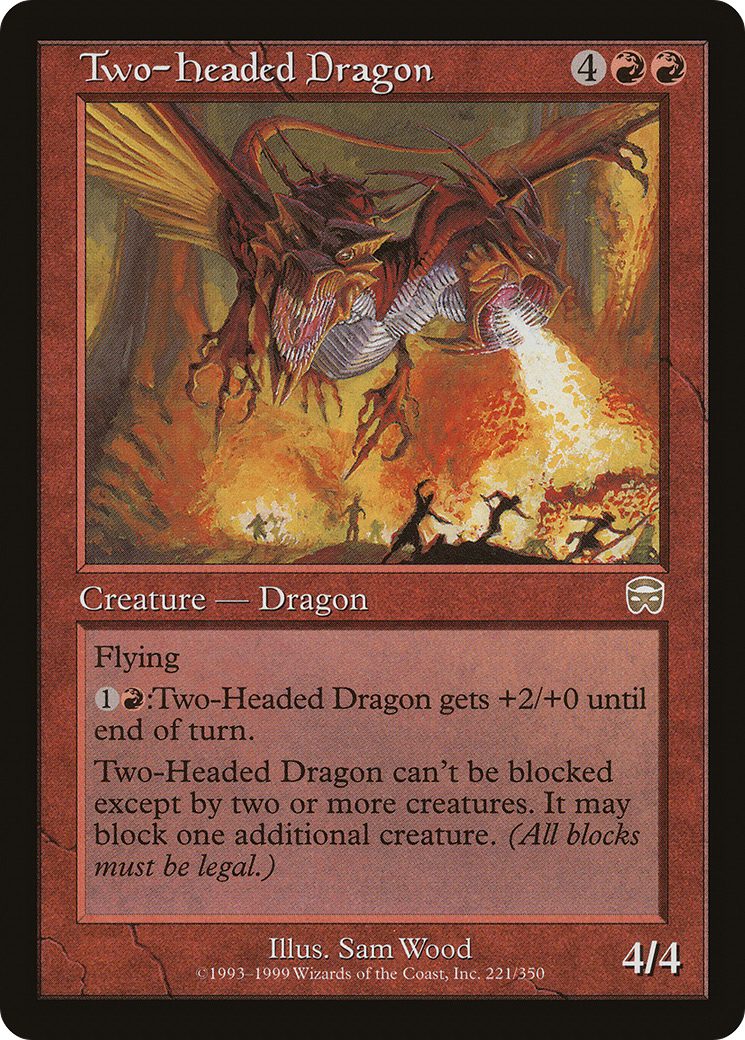 {R} Two-Headed Dragon [Mercadian Masques][MMQ 221] - Misty Mountain Games
