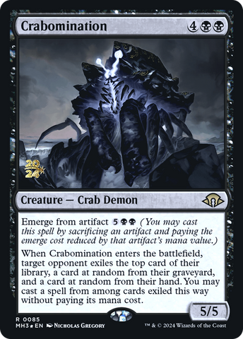 {R} Crabomination [Modern Horizons 3 Prerelese Promos][PR PMH3 085]