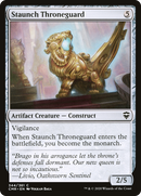 {C} Staunch Throneguard [Commander Legends][CMR 344]