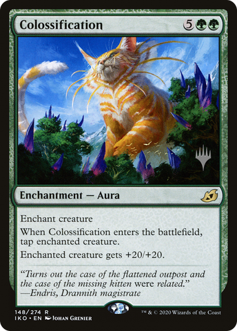 {R} Colossification (Promo Pack) [Ikoria: Lair of Behemoths Promos][PP IKO 148]