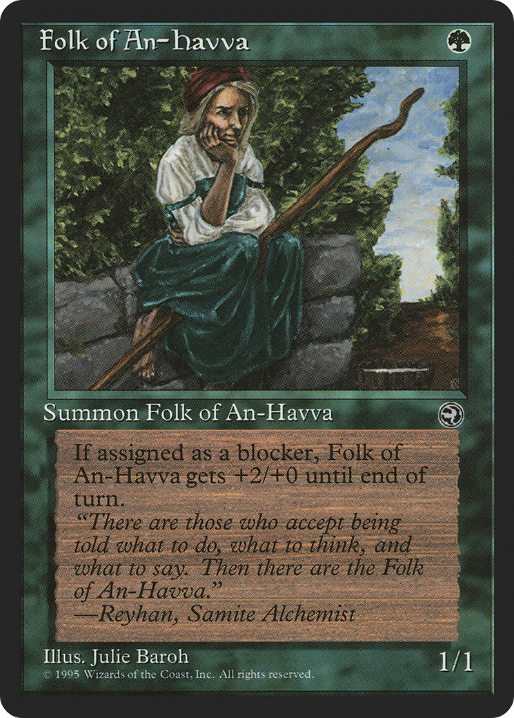 {C} Folk of An-Havva (Joskun Flavor Text) [Homelands][HML 87B]