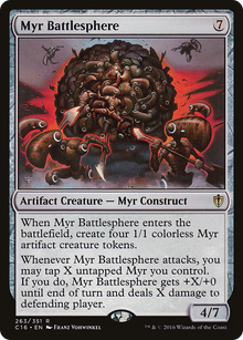 {R} Myr Battlesphere [Commander 2016][C16 263] - Misty Mountain Games