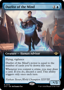 {@R} Duelist of the Mind (Extended Art) [Outlaws of Thunder Junction][OTJ 318]