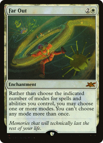 {R} Far Out (Galaxy Foil) [Unfinity][UNF 294]