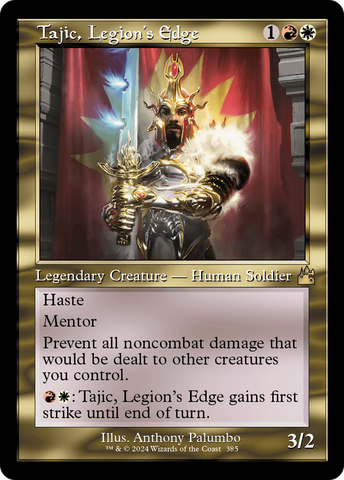 {R} Tajic, Legion's Edge (Retro Frame) [Ravnica Remastered][RVR 385]