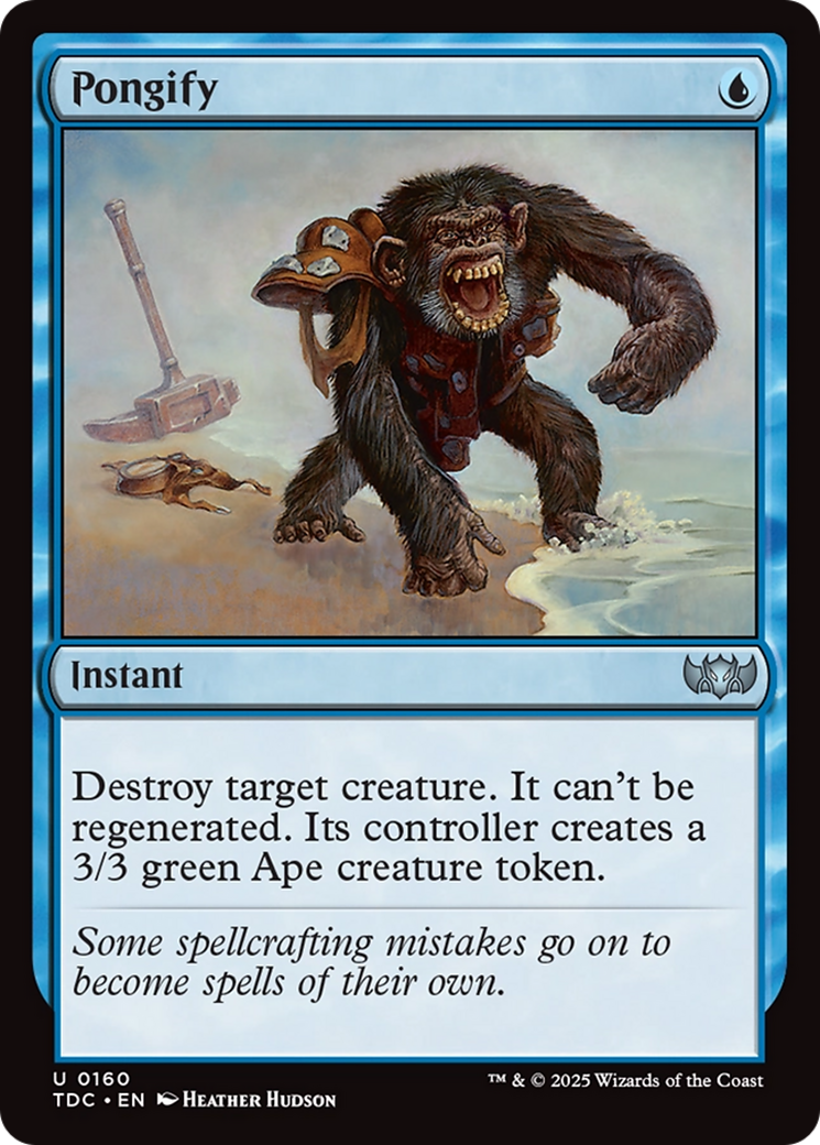{C} Pongify [Tarkir: Dragonstorm Commander][TDC 160]