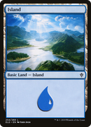 {B}[ELD 254] Island (254) [Throne of Eldraine]