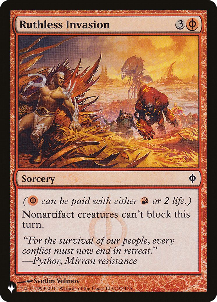 Ruthless Invasion [LIST NPH-93]