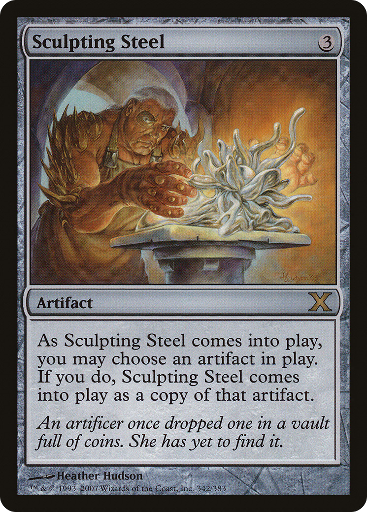 {R} Sculpting Steel [Tenth Edition][10E 342] - Misty Mountain Games