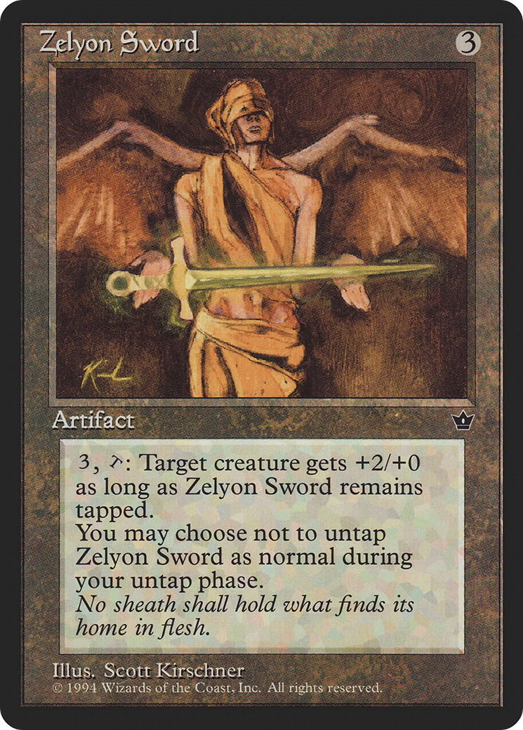 {R} Zelyon Sword [Fallen Empires][FEM 091]