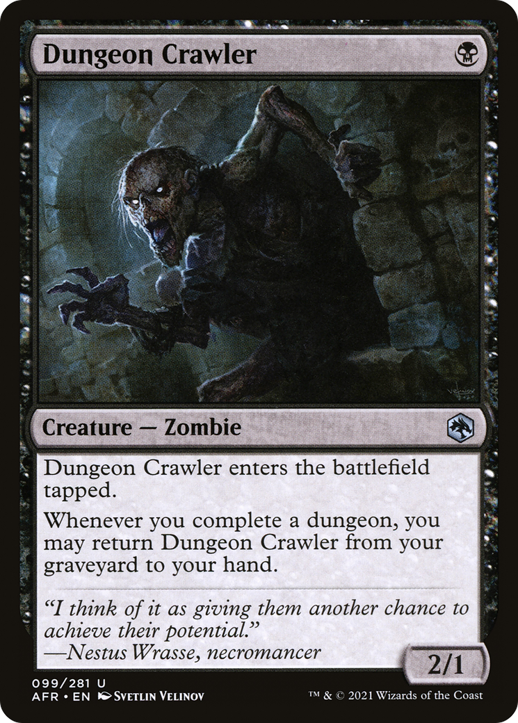 {C} Dungeon Crawler [Dungeons & Dragons: Adventures in the Forgotten Realms][AFR 099]