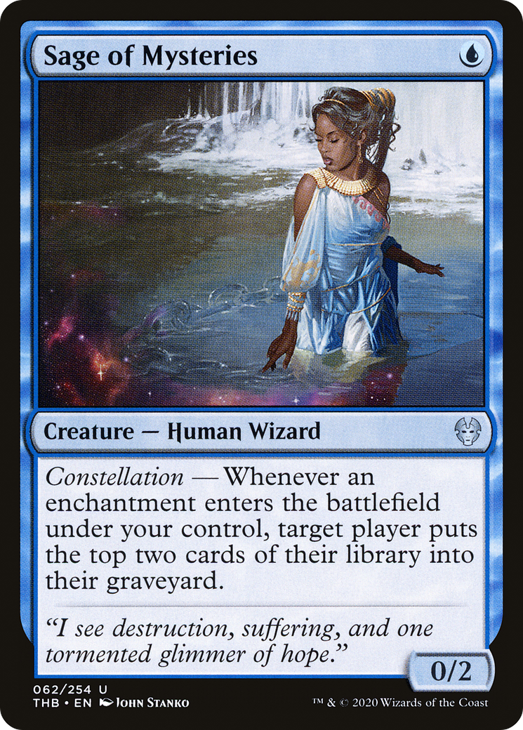 {C} Sage of Mysteries [Theros Beyond Death][THB 062]