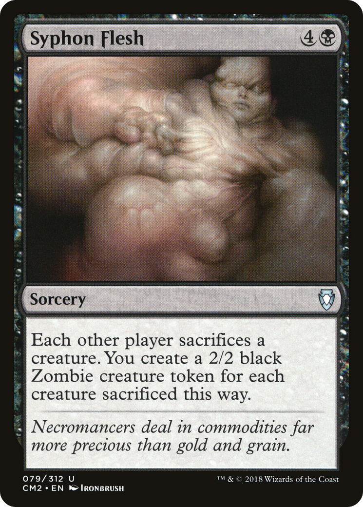 {C} Syphon Flesh [Commander Anthology Volume II][CM2 079]
