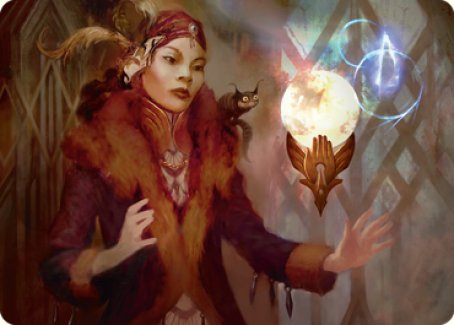 {A} Misfortune Teller Art Card [Streets of New Capenna Art Series][ASNC 058]