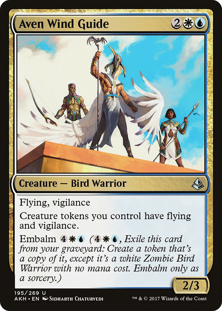 {C} Aven Wind Guide [Amonkhet][AKH 195]