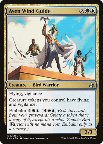 {C} Aven Wind Guide [Amonkhet][AKH 195]