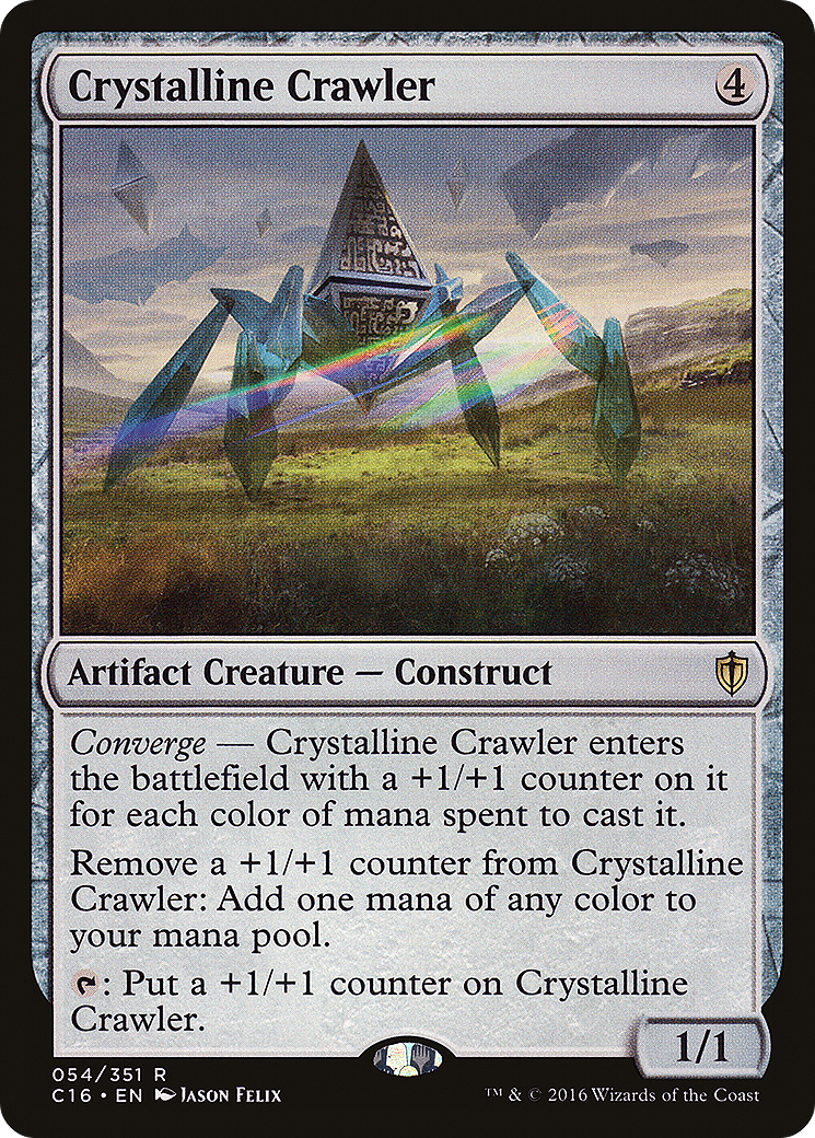 {R} Crystalline Crawler [Commander 2016][C16 054] - Misty Mountain Games