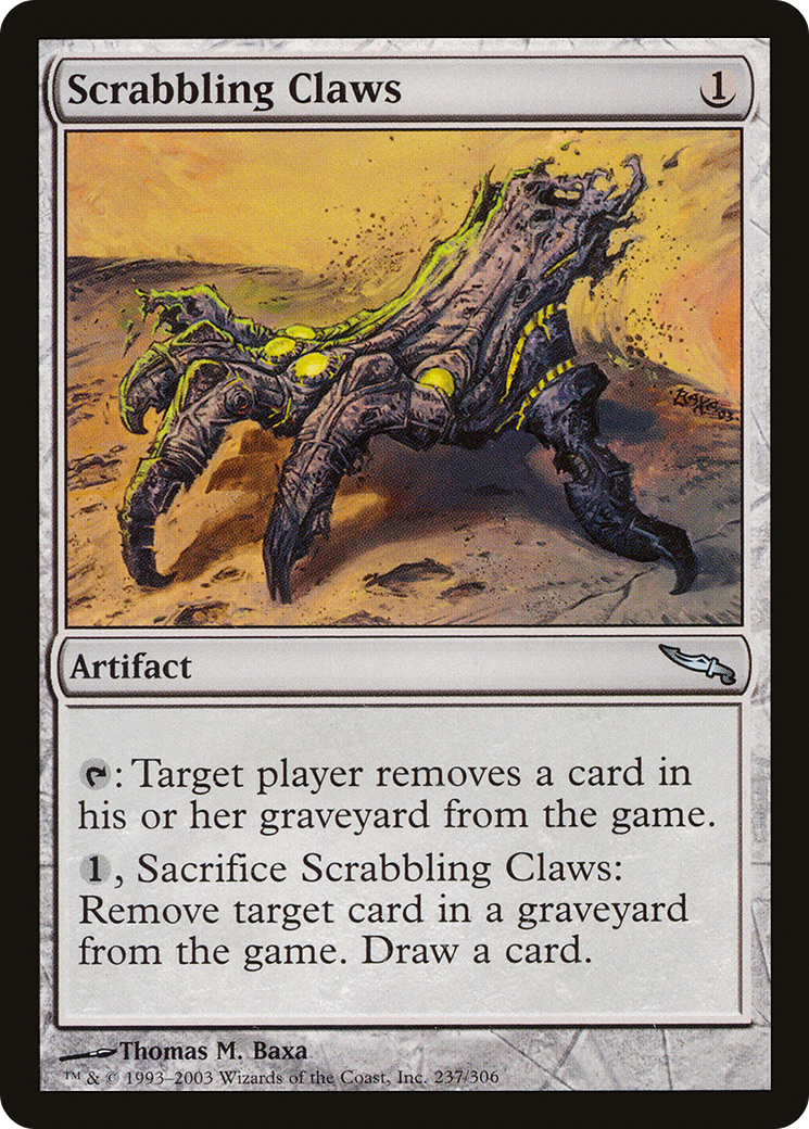 {C} Scrabbling Claws [Mirrodin][MRD 237] - Misty Mountain Games