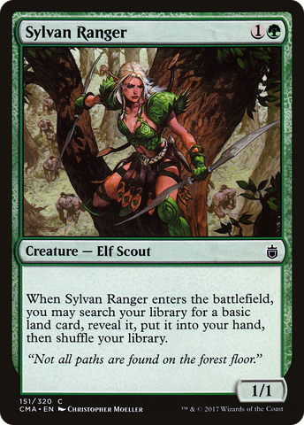 {C} Sylvan Ranger [Commander Anthology][CMA 151]