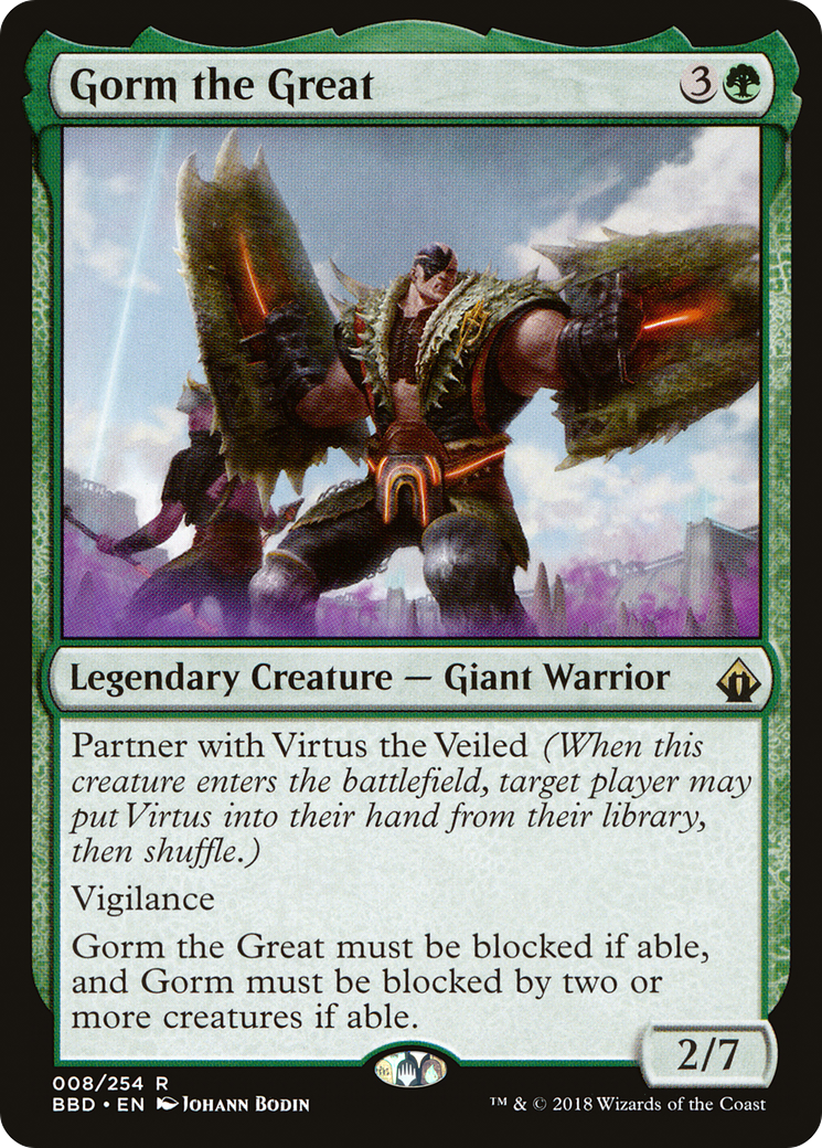 {R} Gorm the Great [Battlebond][BBD 008]