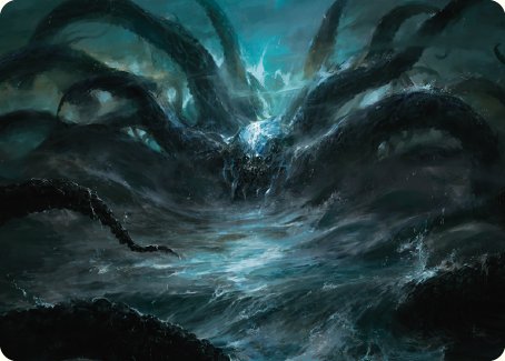 {A} The Watcher in the Water Art Card [The Lord of the Rings: Tales of Middle-earth Art Series][ALTR 007]
