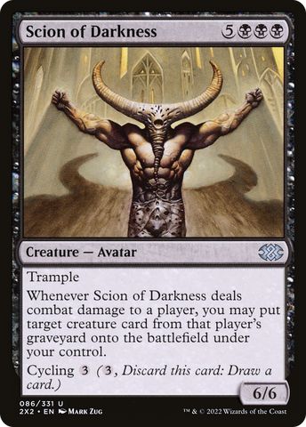 {C} Scion of Darkness [Double Masters 2022][2X2 086]