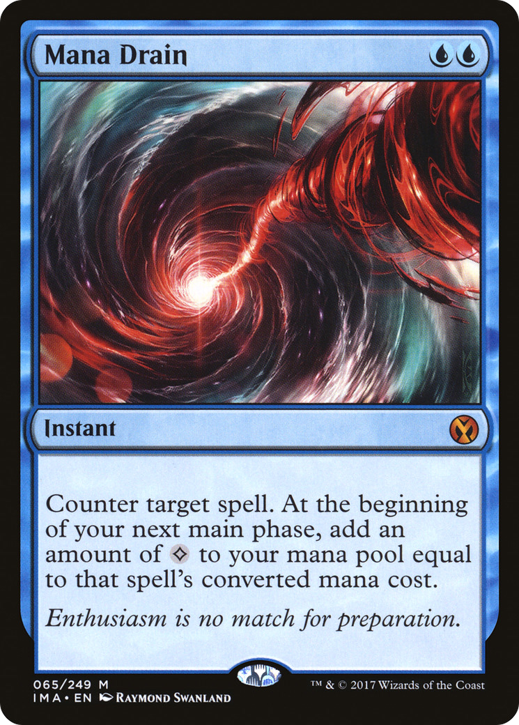 {R} Mana Drain [Iconic Masters][IMA 065] - Misty Mountain Games