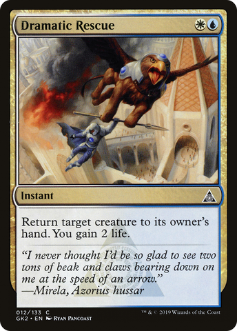 {C} Dramatic Rescue [Ravnica Allegiance Guild Kit][GK2 012]