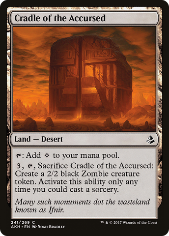 {C} Cradle of the Accursed [Amonkhet][AKH 241]