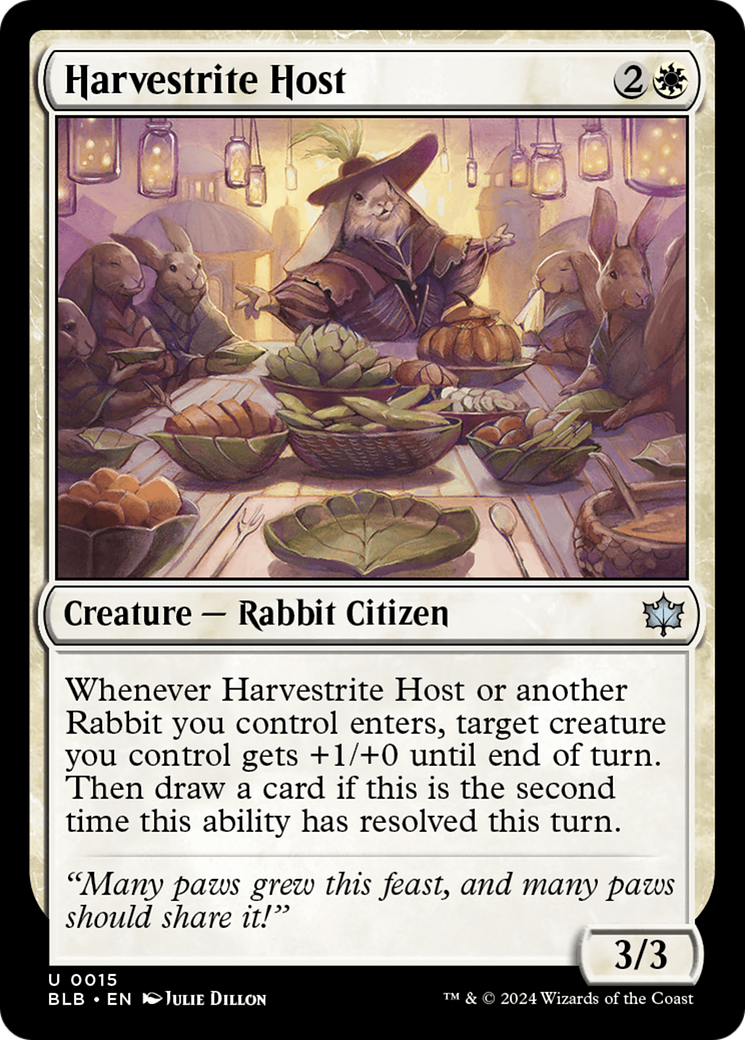 {@C} Harvestrite Host [Bloomburrow][BLB 015]