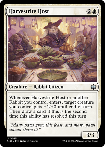 {@C} Harvestrite Host [Bloomburrow][BLB 015]