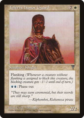 {C} Teferi's Honor Guard [Visions][VIS 022]