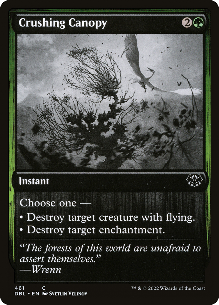 {C} Crushing Canopy [Innistrad: Double Feature][DBL 461]