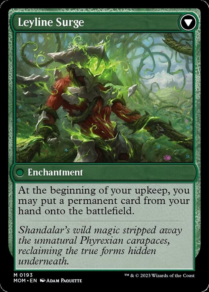 {R} Invasion of Shandalar // Leyline Surge [March of the Machine][MOM 193]