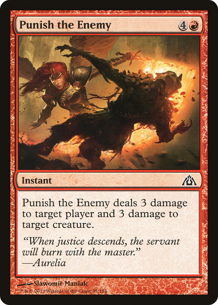 {C} Punish the Enemy [Dragon's Maze][DGM 035]