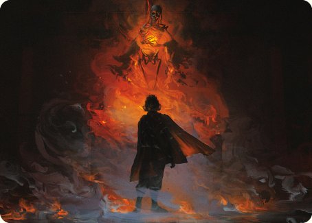 {A} Pippin, Guard of the Citadel Art Card [The Lord of the Rings: Tales of Middle-earth Art Series][ALTR 051]