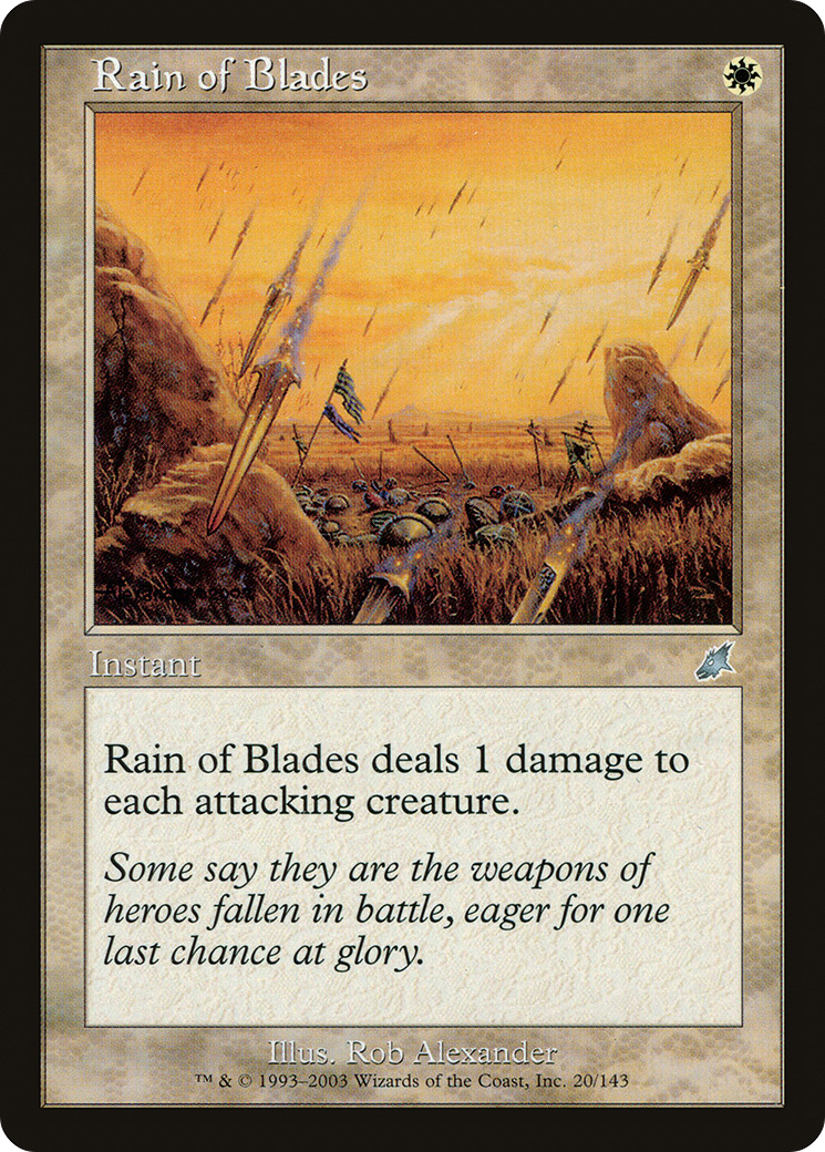{C} Rain of Blades [Scourge][SCG 020] - Misty Mountain Games