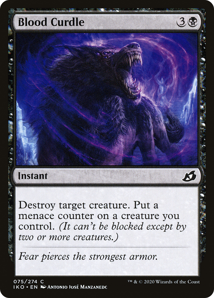 {C} Blood Curdle [Ikoria: Lair of Behemoths][IKO 075]
